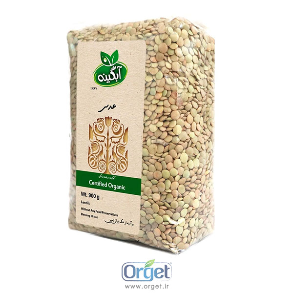 عدس 900 گرمی آبگینه