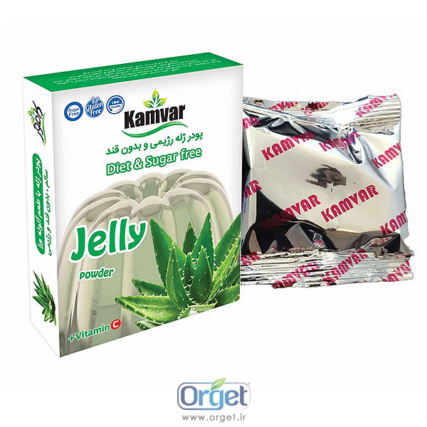 پودر ژله آلوئه ورا کامور پودر ژله آلوئه ورا کامور