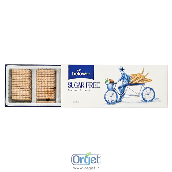 بیسکوئیت بدون قند نارگیلی بیلو بیسکوئیت بدون قند نارگیلی بیلو