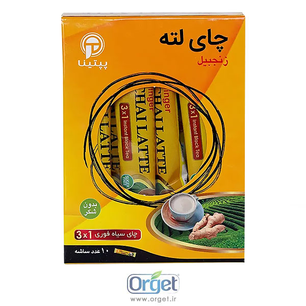 ماچا لته زنجبیل ساشه 10 عددی پپتینا