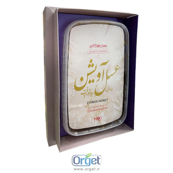 عسل آویشن ممتاز موم دار 1000 گرم هاکان