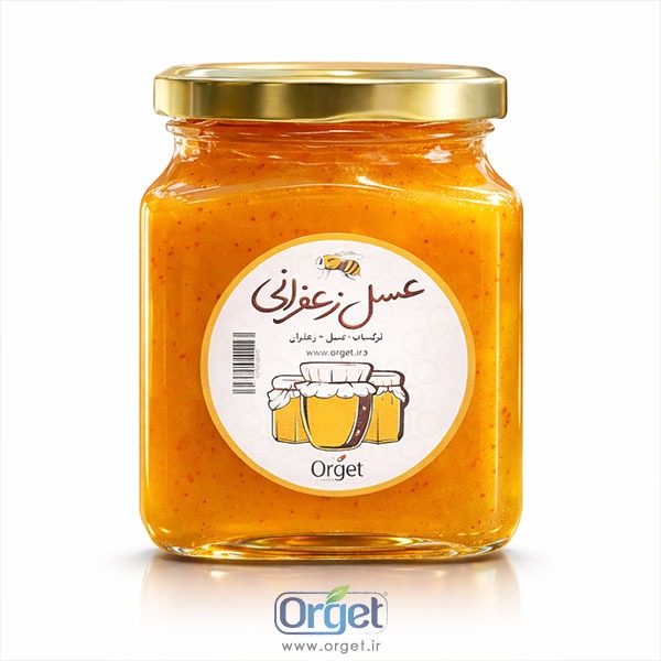 عسل زعفرانی 350 گرم ارگت