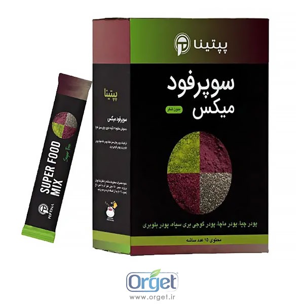 سوپر فود میکس 15ساشه پپتینا سوپر فود میکس 15ساشه پپتینا