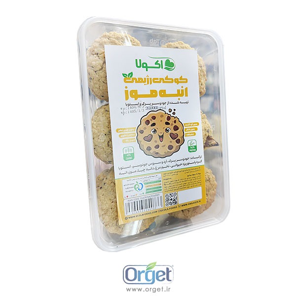 کوکی جو دو سر رژیمی انبه و موز 