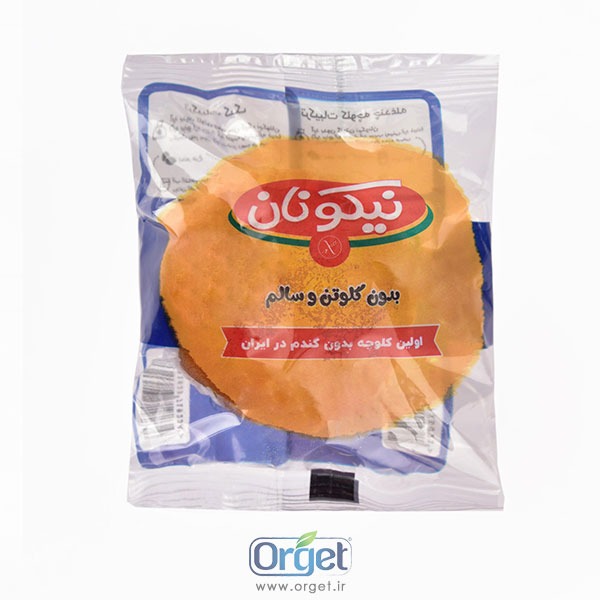 کیک تک نفره بدون گلوتن نارگیلی نیکونان