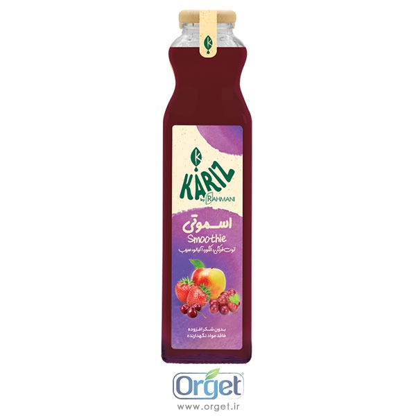 اسموتی توت فرنگی انگور آلبالو سیب کوچک کاریز