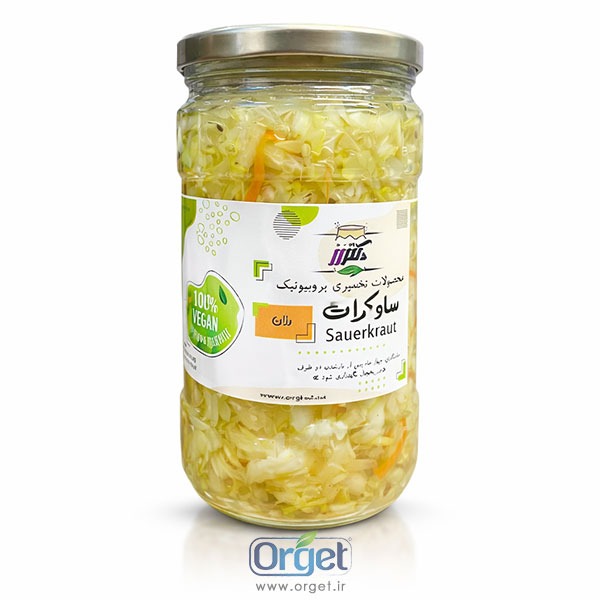 ساورکرات رزان تخمیری 600 گرم دکتر رز