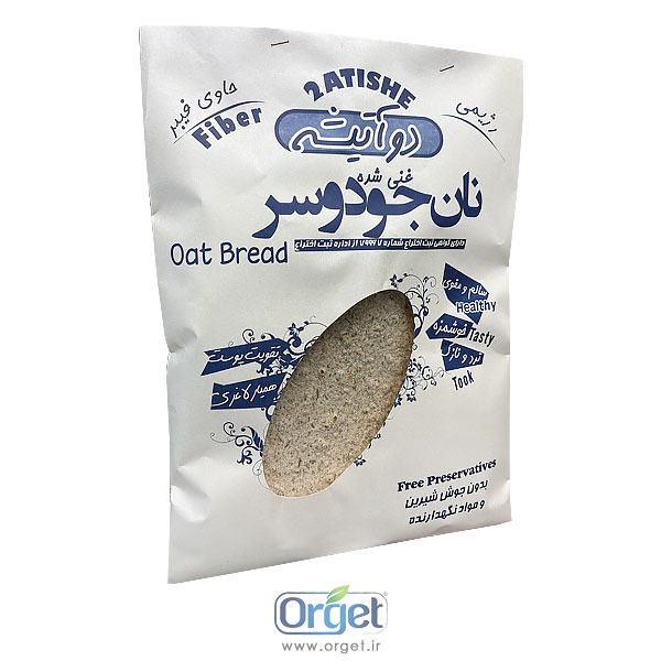 نان جو دو سر دو آتشه 280 گرم