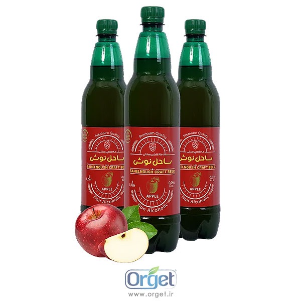 ماالشعیر سنتی سیب 1 لیتری ساحل نوش