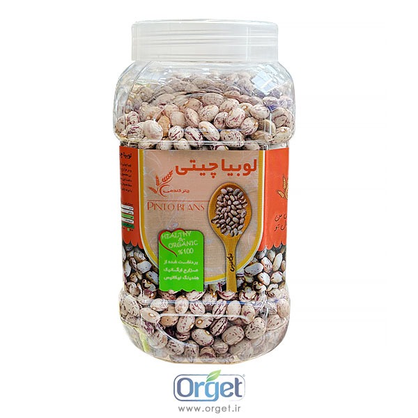 لوبیا چیتی 700 گرم ارگانیک چتر گندمی