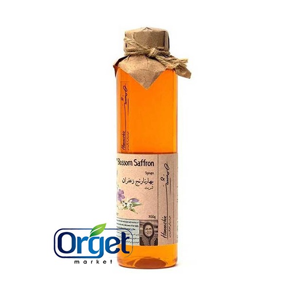 شربت بهارنارنج زعفران شکر قهوه ای همنشین  شربت بهارنارنج زعفران شکر قهوه ای همنشین