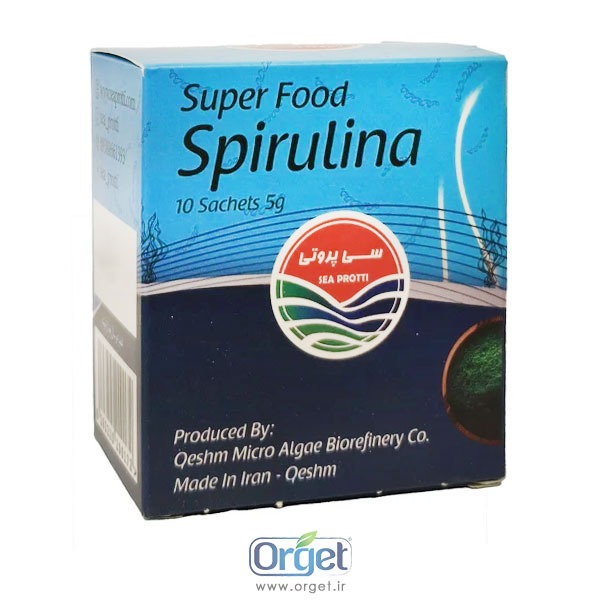 پودر اسپرولینا ساشه 10 عددی سی پروتی
