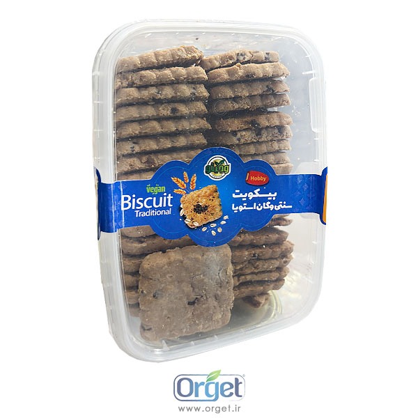 بیسکوئیت سنتی وگان هوبی 300 گرم وجیتو