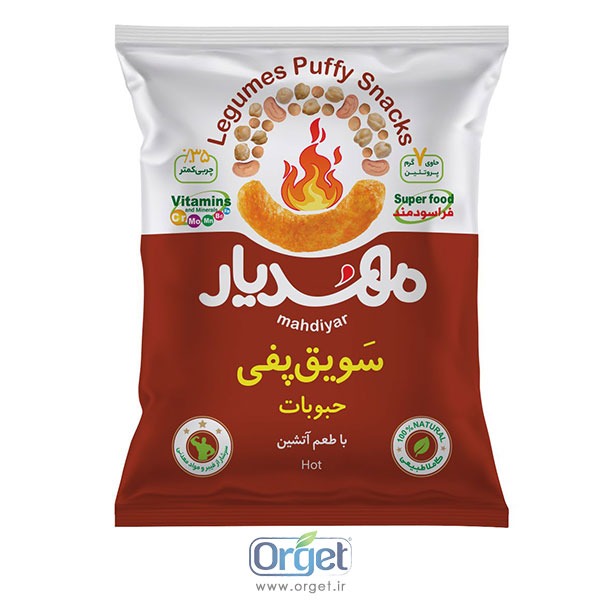 سویق پفی حبوبات آتشین مهدیار سویق پفی حبوبات آتشین مهدیار