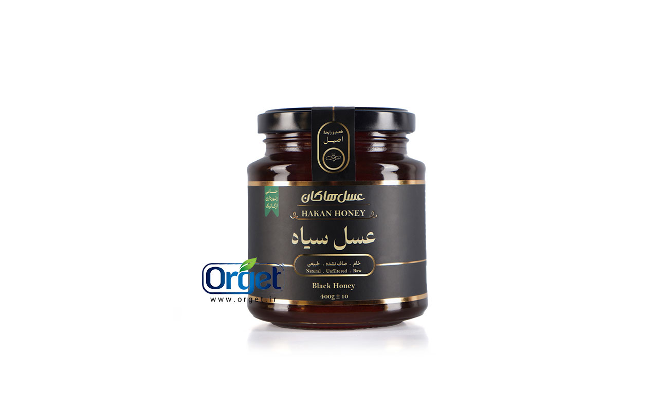 عسل سیاه 400 گرم هاکان