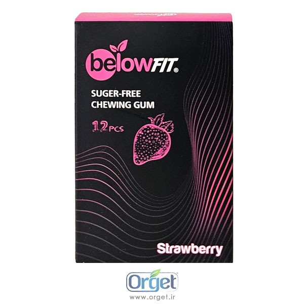 آدامس بدون قند توت فرنگی بیلو