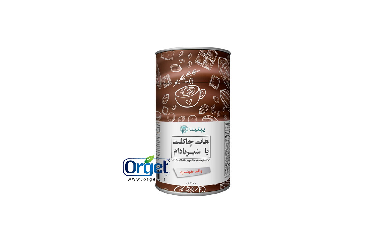 هات چاکلت با شیر بادام پپتینا 200 گرمی
