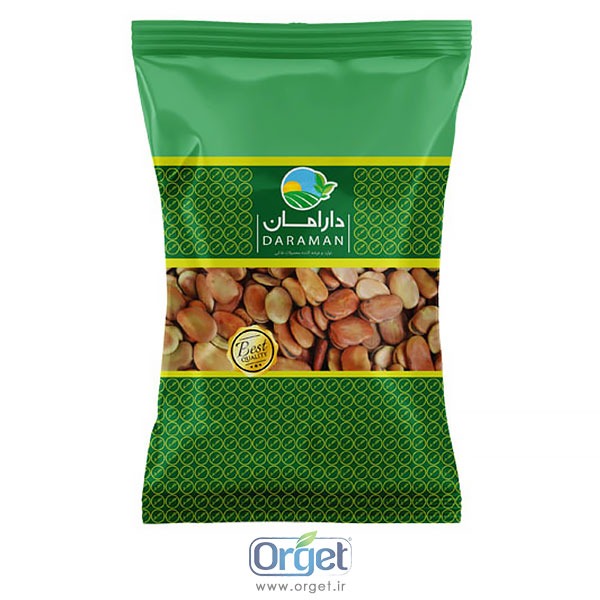 باقلا باپوست 800 گرمی دارامان باقلا باپوست 800 گرمی دارامان