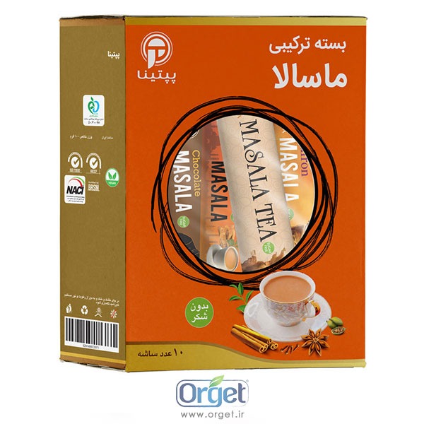 بسته ترکیبی ماسالا 10 عددی پپتینا ماچانو