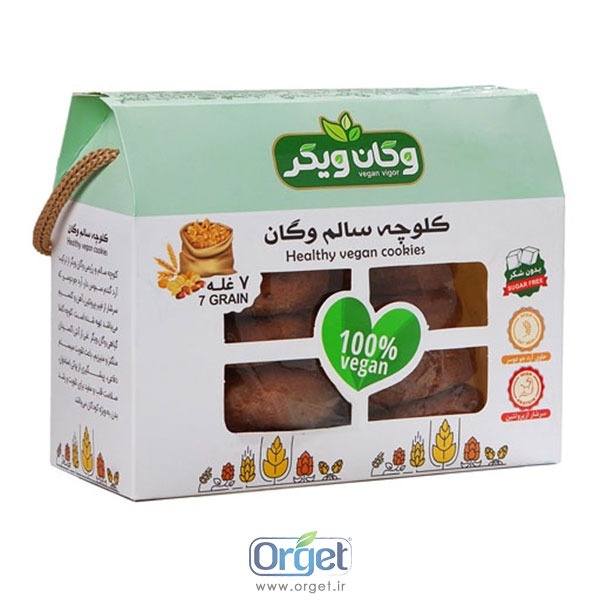 کلوچه هفت غله وگان ویگر