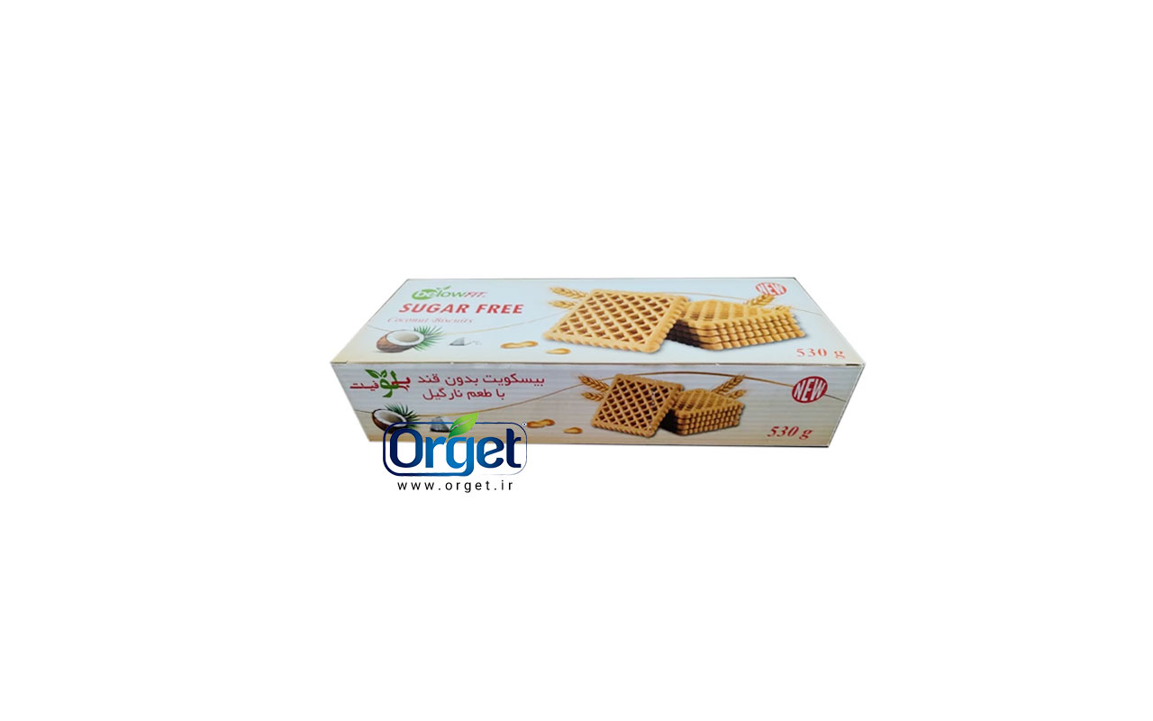 بیسکوئیت بدون قند نارگیلی بیلو