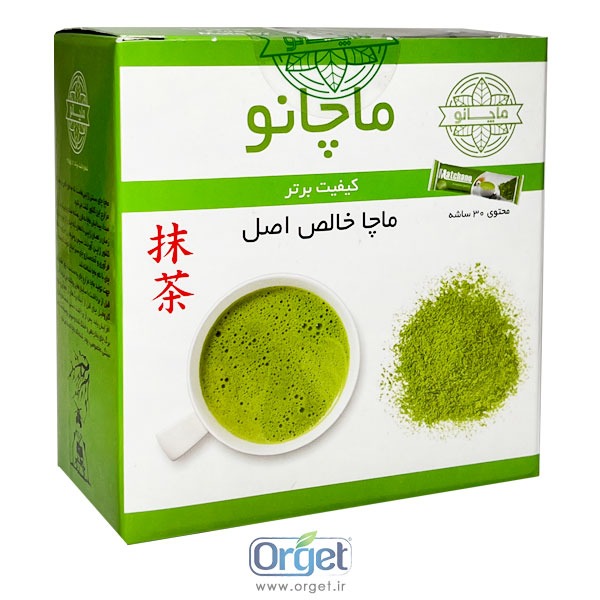 چای ماچا سبز 30 عددی ماچانو