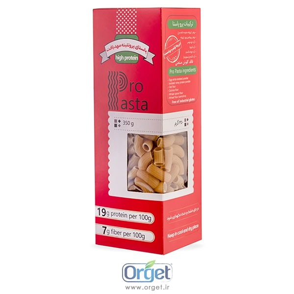 پاستا پروتئینی 350 گرم مدیاف