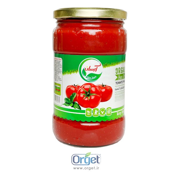 رب گوجه فرنگی ارگانیک 700 گرمی آیسان