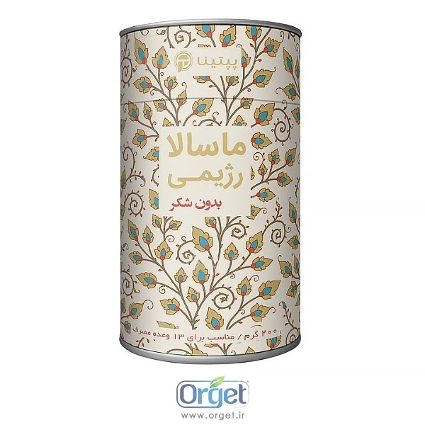 ماسالا رژیمی بدون شکر 200 گرم پپتینا ماسالا رژیمی بدون شکر 200 گرم پپتینا