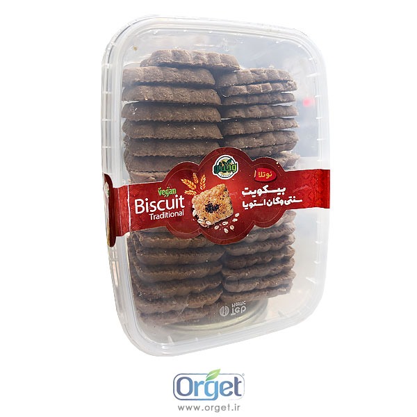 بیسکوئیت سنتی وگان نوتلا 300 گرم وجیتو