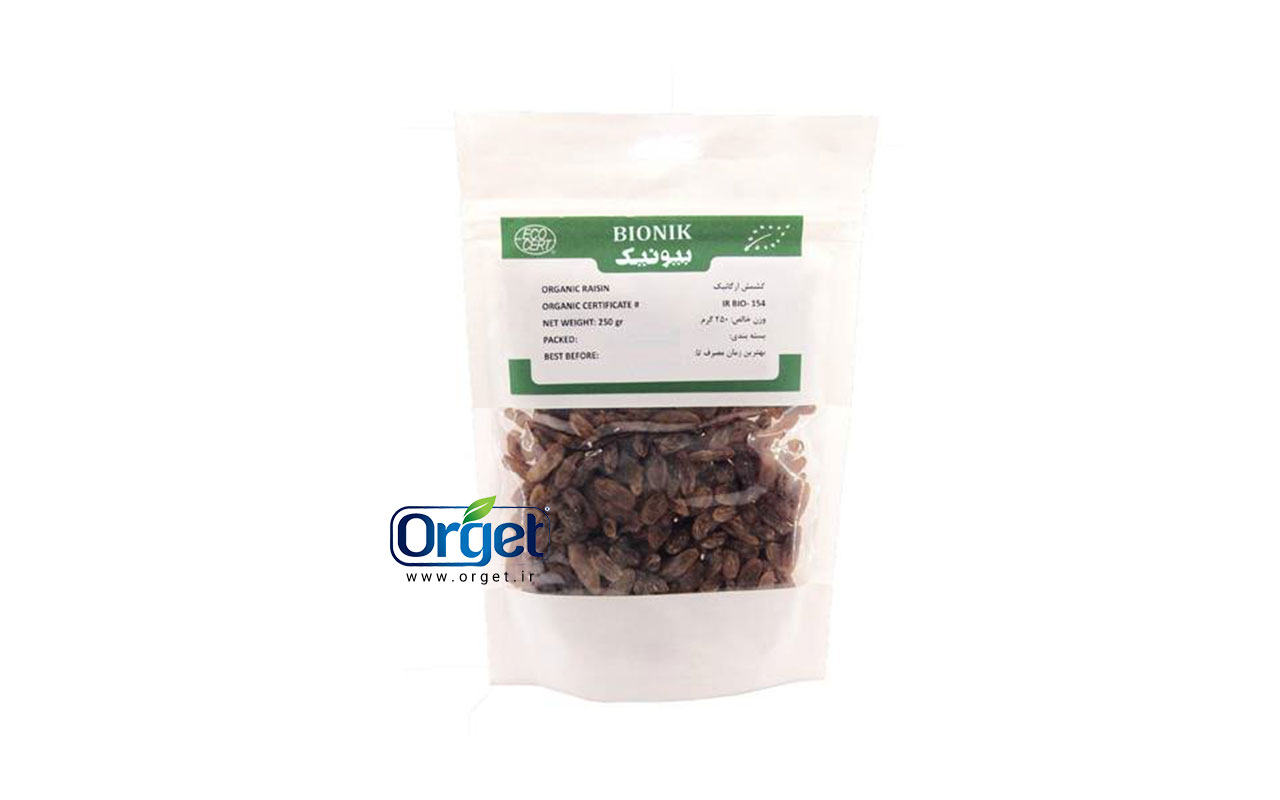 کشمش سبز 250 گرمی بیونیک