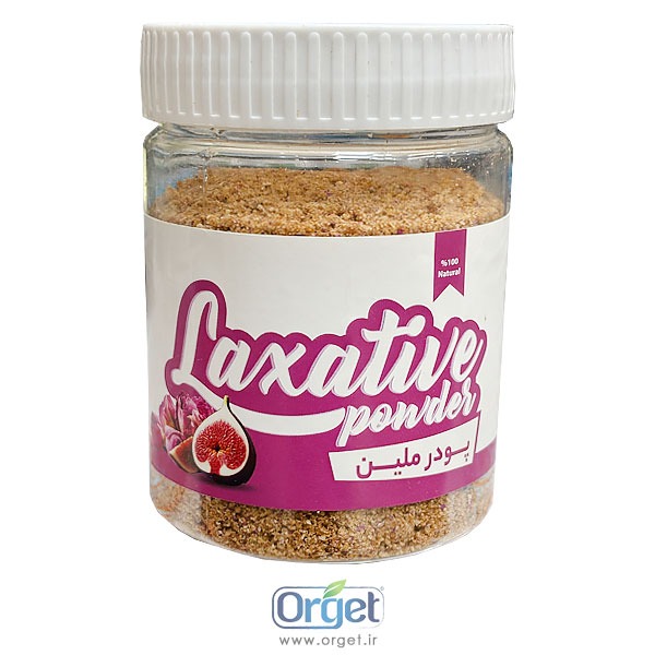 پودر ملین انجیر گل محمدی آلی