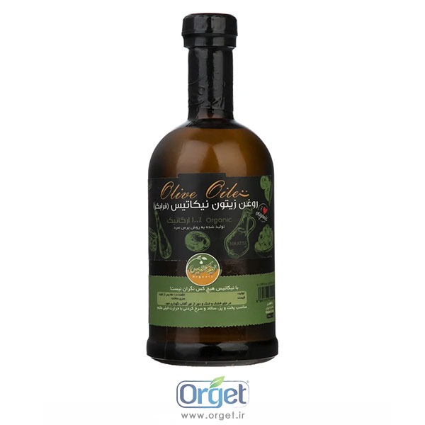 روغن زیتون ارگانیک 500 سی سی نیکاتیس روغن زیتون ارگانیک 500 سی سی نیکاتیس