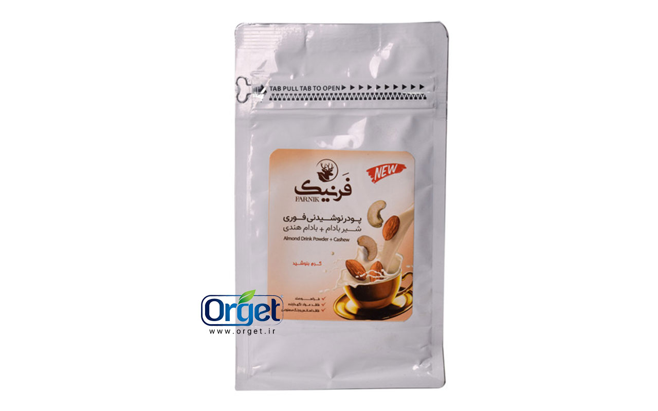 پودر نوشیدنی بادام هندی و شیر بادام فرنیک