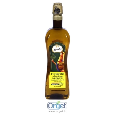 روغن سرخ کردنی یک لیتری 20 درصد زیتون اکسیر