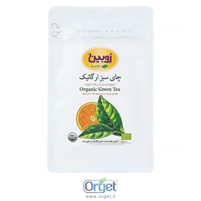 چای سبز و برگ پرتقال زوبین