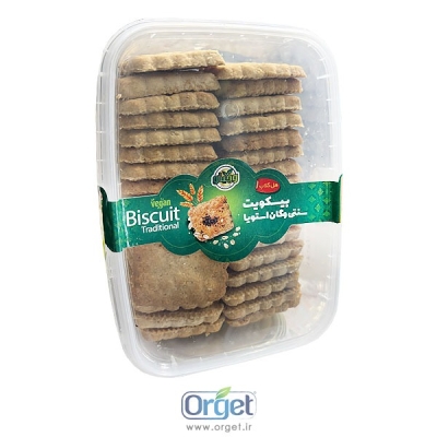 بیسکوئیت سنتی وگان هل و گلاب 300 گرم وجیتو
