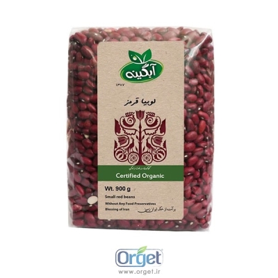 لوبیا قرمز 900 گرم آبگینه 
