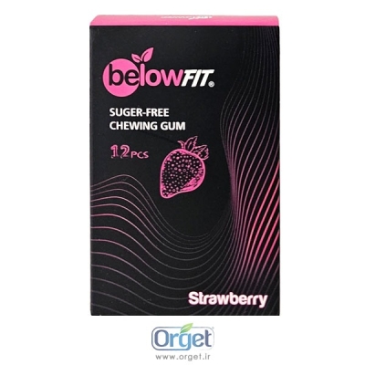 آدامس بدون قند توت فرنگی بیلو