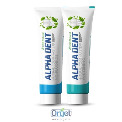 خمیر دندان بدون فلوراید آلفادنت