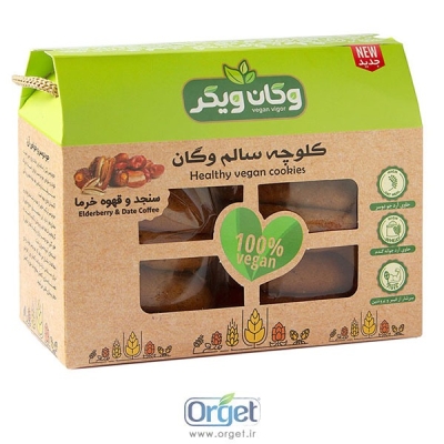 کلوچه سنجد و خرما وگان ویگر