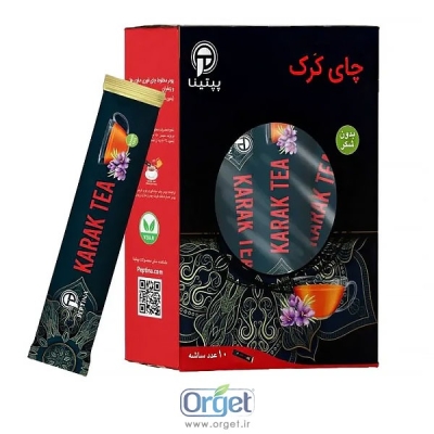 چای کرک زعفرانی ساشه 10 عددی پپتینا