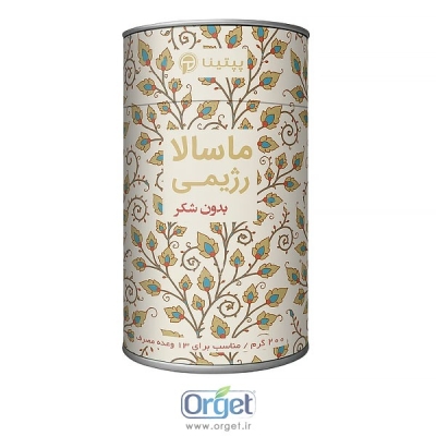 ماسالا رژیمی بدون شکر 200 گرم پپتینا