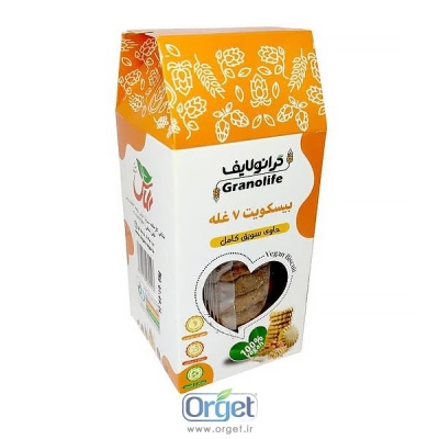 بیسکوئیت هفت غله گرانولایف