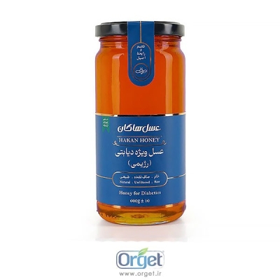 عسل دیابتی رژیمی 600 گرم هاکان
