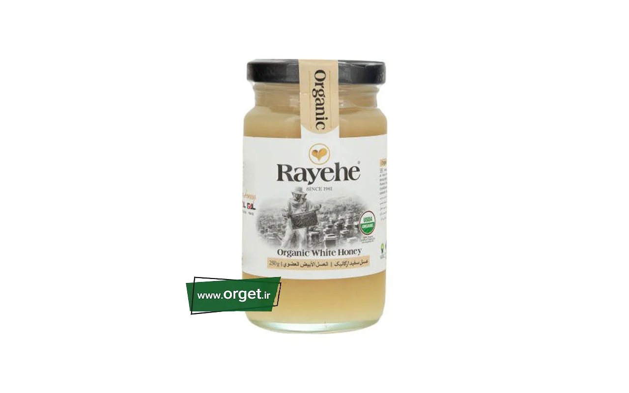 عسل سفید ارگانیک 250 گرمی رایحه